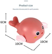 Cute Wind-Up Swimming Dolphin Bath Toy - Fun Clockwork Water Play Companion for Babies & Toddlers_img_8