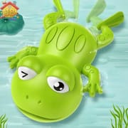 Cute Wind-Up Swimming Frog Bath Toy - Fun Battery-Free Water Play Toy for Babies & Toddlers_img_6