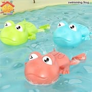 Cute Wind-Up Swimming Frog Bath Toy - Fun Battery-Free Water Play Toy for Babies & Toddlers_img_2