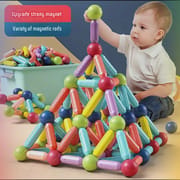 Magnetic Sticks and Balls Building Blocks Toy Set_img_4