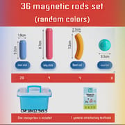Magnetic Sticks and Balls Building Blocks Toy Set_img_6