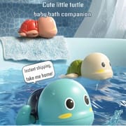 Children's Bath Shower Toy: Battery-Free Wind-Up Little Turtle - Safe and Colorful Floating Water Toy for Kids_img_3