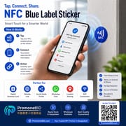 NFC Blue Sticker- NTAG 215_img_2