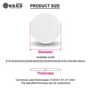 RFID Coin Tag TK4100 125kHz | Self Adhesive RFID Tag_img_2