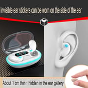 X55 True Wireless Bluetooth Earbuds with Digital Display | Ultra-Thin In-Ear Sleep Headset & Long Battery Life_img_14