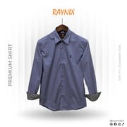 Louis Vuitton (LV) Steel Grey Shirt – Premium Spandex Cotton_img_0