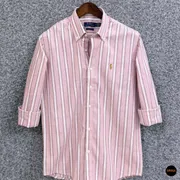 Ralph Lauren polo Slim Fit Light Pink Multi-Stripe Cotton Shirt_img_0