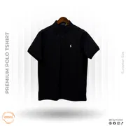 Ralph Polo Premium Cotton Pique Polo Shirt - Stealth Black_img_0