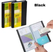 Visiting Card Holder Book Black 300 Pocket_img_0