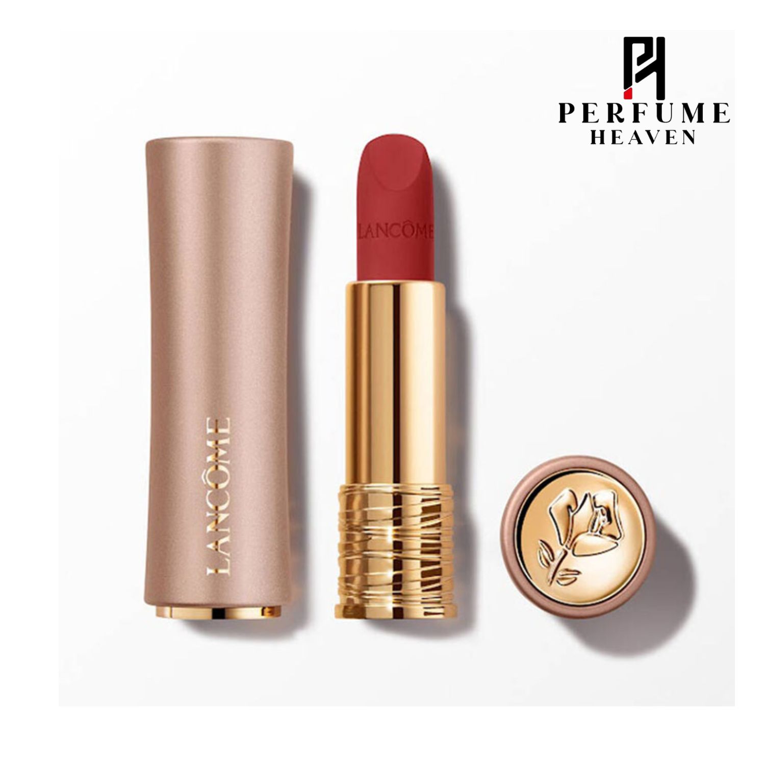 LANCOME L’Absolu Rouge Intimatte Soft Matte Lipstick 278 Comme Un Calin – 3.4g_img_0