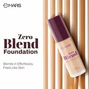 Mars Cosmetics Zero Blend Weightless Foundation #08 Honey Nectar (30ml)_img_1