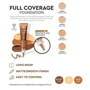 Absolute Full Cover Liquid Matte Foundation 30ml - MFFD02 Cool Nude_img_1