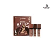 Mars Cosmetics Queen of Mattes Liquid Lipsticks Box Set #04 Brown (13.5ml)_img_0