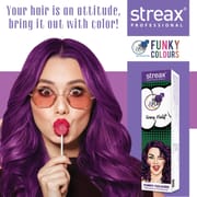 Streax Professional Hold and Play Funky Hair Colour - Crazy Violet_img_0