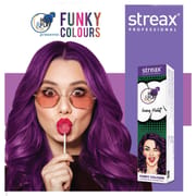 Streax Professional Hold and Play Funky Hair Colour - Crazy Violet_img_2