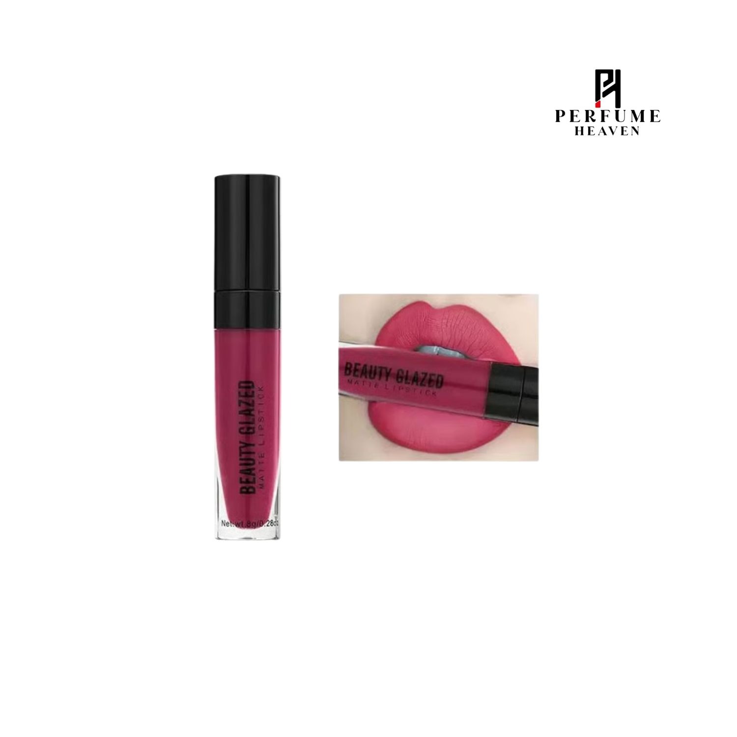 Beauty Glazed Matte Liquid Lipstick - 106 Palm Mauve_img_0