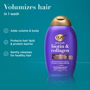 OGX Thick & Full + Biotin & Collagen Shampoo 385ml_img_1