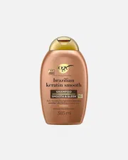 OGX Brazilian Keratin Smooth Shampoo Sulphate Free 385ml_img_1