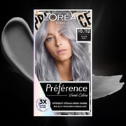 L'Oreal Paris Preference VIVID COLORS hair color 10.112 silver gray_img_0