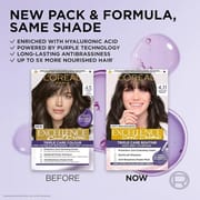 L'Oreal Excellence Cool Crème permanent hair dye 4.11 Ultra Ash Brown_img_2