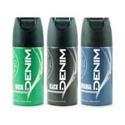 Denim 24h Deodorant Body Spray 100g - Black_img_1