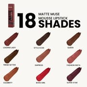 Mars Cosmetics Matte Muse Mousse Lipstick #06 Fashion Insta (3ml)_img_1