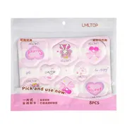 LMLTOP Cute Makeup Powder Puff Set 8pcs_img_1