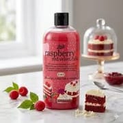 Boots Raspberry Red Velvet Cake 3-in-1 Shower Gel, Bubble Bath & Shampoo 500ml_img_1