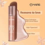 Mars Cosmetics Glow Fly Liquid Highlighter #01 Winged Rose (10ml)_img_1