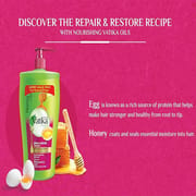 Vatika Honey & Egg Repair & Restore Shampoo for Damaged Hair 1000ml_img_1