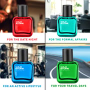 Wild Stone EAU DE Parfum Gift Set for Men, Pack of 4 (4x30ml) | Premium Fragrance Gift Set | Edge,Ultra Sensual, Hydra Energy & Forest Spice Luxury Perfume_img_1