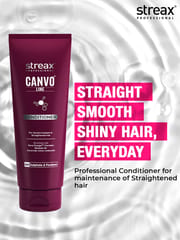 Streax Professional Canvo Line Conditioner Keratin-Treated & Straightened Hair 240g_img_1