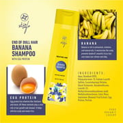 Skin Cafe Banana With Egg Protein Shampoo For Dull Hair 250ml_img_1