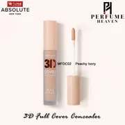Absolute New York 3D Full Cover Concealer 5.5ml - MFDC02 Peachy Ivory_img_0