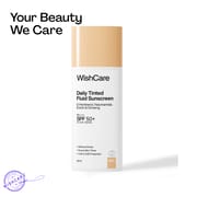 Wishcare Daily Tinted Fluid Sunscreen 50ml - Shade M201_img_0