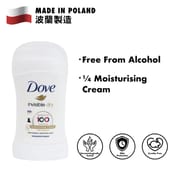 Dove Invisible Dry Moisturising Cream 48H Anti-Perspirant Deodorant Stick Size: 40ml_img_3