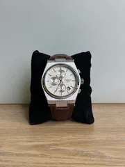 Tissot PRX Chronograph Brown Leather Belt - White Dial_img_0