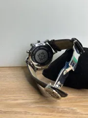 Patek Philippe Chronograph Black Leather Belt_img_1