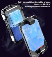 X136 Back Clip Semiconductor Mobile Cooling Fan Gaming Phone Cooler_img_1