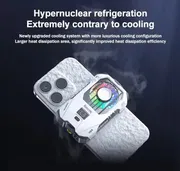 X136 Back Clip Semiconductor Mobile Cooling Fan Gaming Phone Cooler_img_3
