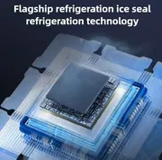X136 Back Clip Semiconductor Mobile Cooling Fan Gaming Phone Cooler_img_6