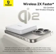 Baseus Airpow II Qi2 Magnetic Power Bank (10000mAh, 22.5W)_img_4