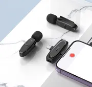 Hoco L15 Dual-Mic Wireless Digital Microphone_img_4