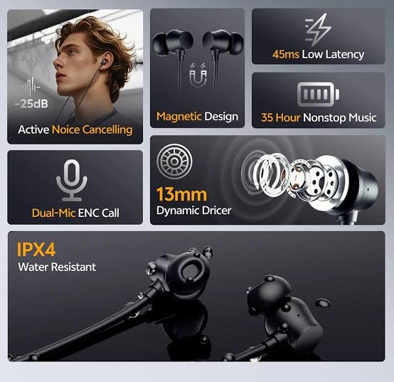 QCY BassBloom ANC N2 Neckband_img_2