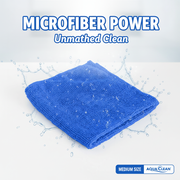 Blue Microfiber Towel (Medium Size)_img_1