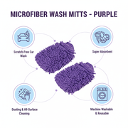 Purple Microfiber Wash Mitts_img_2