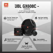 JBL GX608C – 6.5 inch Component Speaker System_img_2