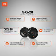 JBL GX628 – 6.5 inch Coaxial Car Audio Loudspeakers_img_4