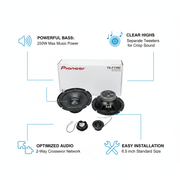 Pioneer TS-F170C – 6¾ inch 2-way Component Speaker_img_2