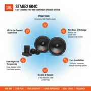 JBL STAGE2 604C – 6.5 inch 2-way Component Speaker_img_2